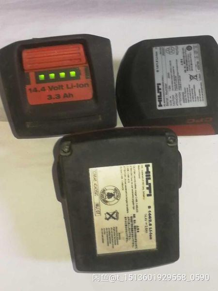 

used original hilti 14.4v 1.6ah/2.6ah/3.3ah 1600mah li-ion power tool battery for hilti cpc electric tools