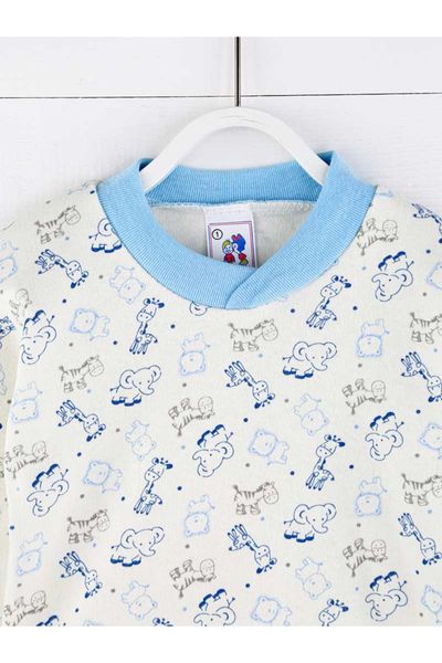 

синий мужской детский набор пижамы, Blue;red