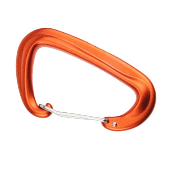 

heavy duty aluminum wiregate carabiners clip for hammock camping 12kn
