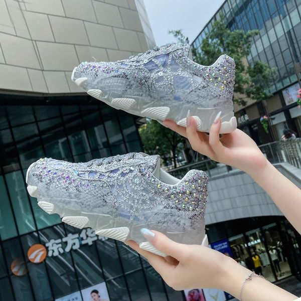 

round toe summer shoes ladies tennis female 2020 fashion women's flats mixed colors all-match sport sneakers woman breathable, Black