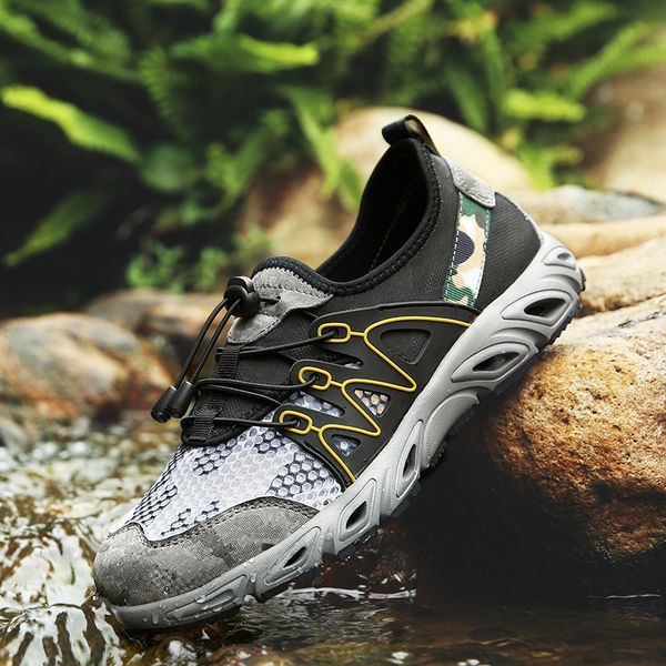 

hiking camping shoes spring summer breathable mesh outdoor footwear walking climbing shoes trekking sport sneakers men