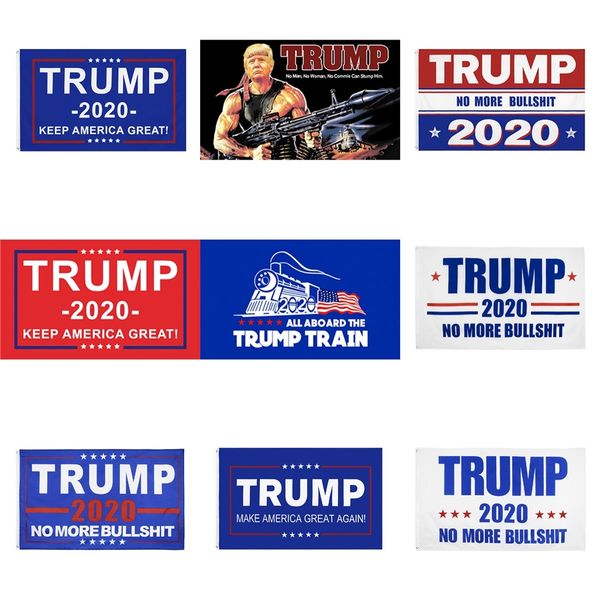 

12 style selection trump 2020 flag 90*150cm classic donald keep america great digital print usa banner home party decor #275