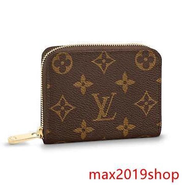 

m60067 zippy coin purse old flowers real caviar lambskin chain flap bag long chain wallets key card holders purse clutches evening