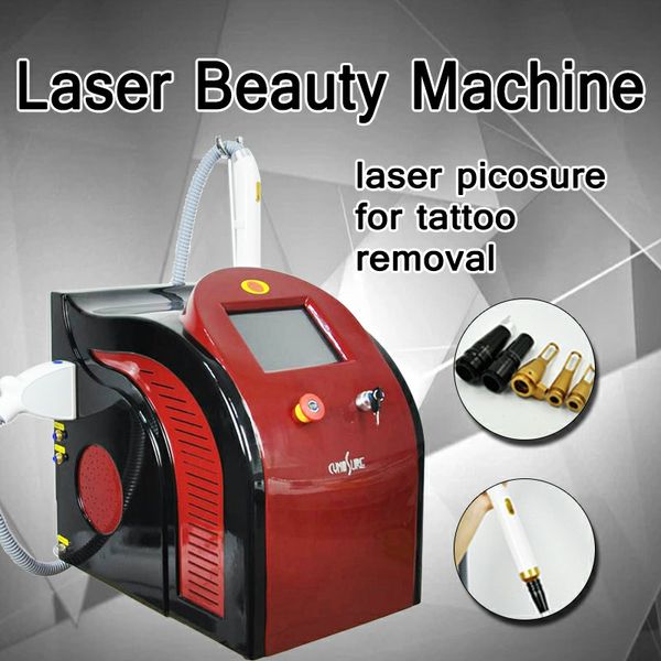 

price 755nm 1064nm 532nm 1320nm picosecond laser tattoo removal machine q switch nd yag laser, Black