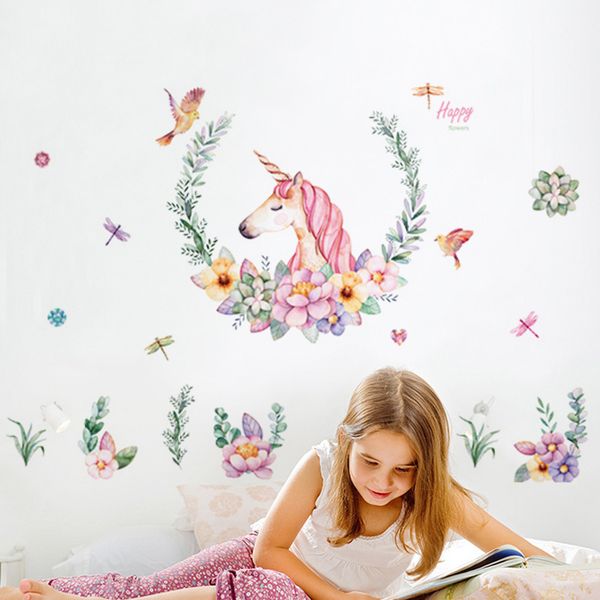 

jm7329 евѬопейкий взглд кѬаива unicorn палн декоѬаивне наенне наклейки нак