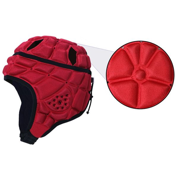 

soft padded headgear children football goalkeeper helmet anti-collision helmet for soccer football player