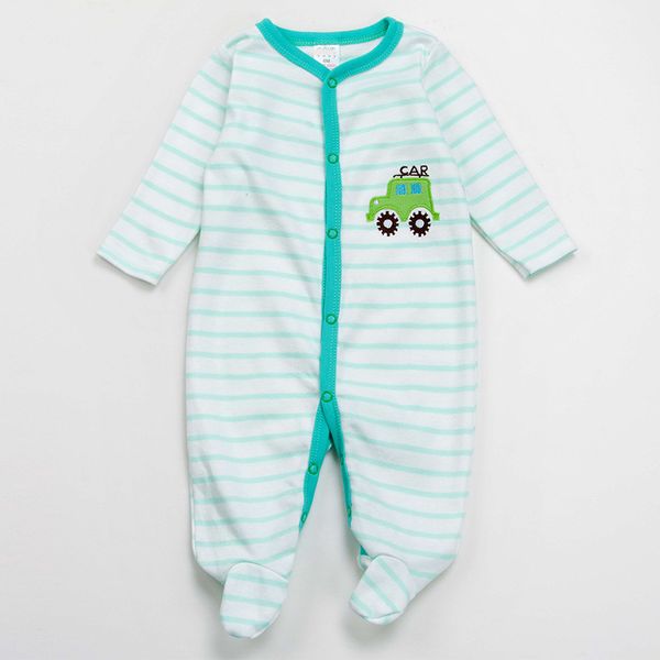

newborn baby romper cotton romper boys clothes overalls pajamas infants bebes jumpsuit premature infant baby clothes, Blue