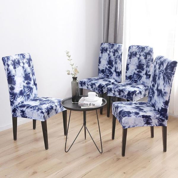 

removable slipcover graffiti pattern thin stretch chair cover elastic seat chair covers painting slipcovers home decoration