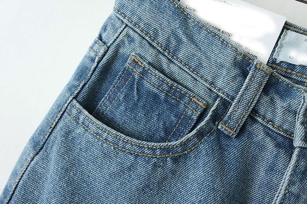 

fashion-denim jeans women europe and the new dongyu zhou with retro waisted high waist jeans pencil haren pants elastic jeans, Blue