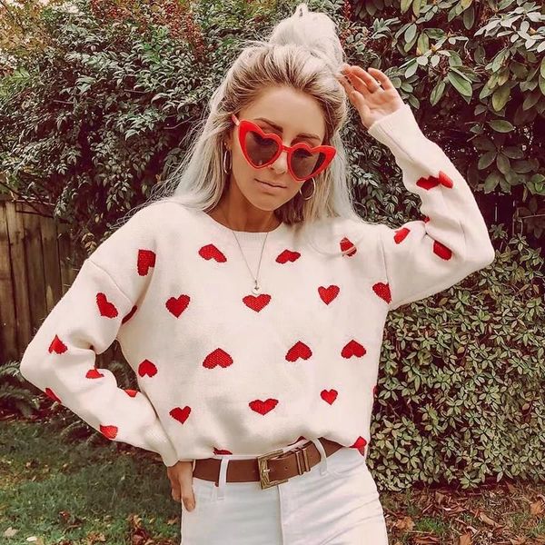 

fashion pullover women autumn winter long sleeves sweater female high street loose mujer jumper sweater, White;black
