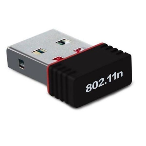 Qualidade máxima!!! MINI 150M WIFI WIFI Adaptador USB IEEE 802.11N LAN Cartão de Rede + CD com pacote de varejo 25