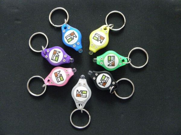 

black ultraviolet rays mini flashlights uv light money detector led keychain lights multicolor small gift dhl free
