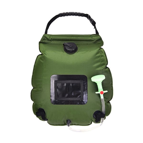 

20l outdoor camping shower water bag solar shower bag portable outdoor water storage