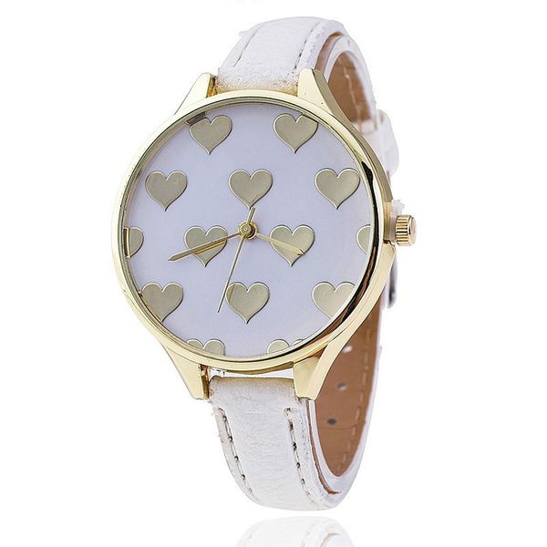 

explosion models geneva watch ladies watch geneva love dial manufacturers wholesale reloj hombre 2019 luxury girls, Slivery;brown