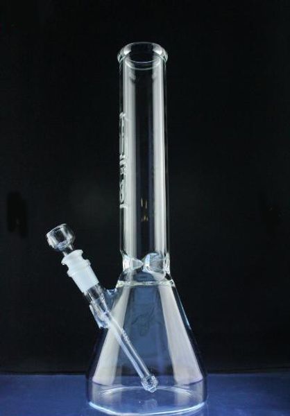 Beaker Привет Si Бонги Стеклянные Бонг водопроводная труба льда Nothces Стеклянные трубы с 13.8