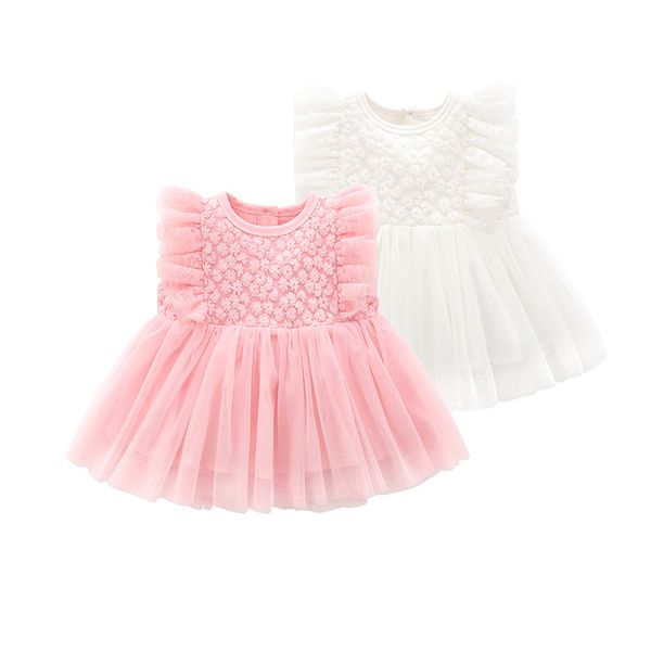 

summer dress 2019 cute baby girls baby wear dress new style infant princess dresses for girls infant gown wedding party, Red;yellow