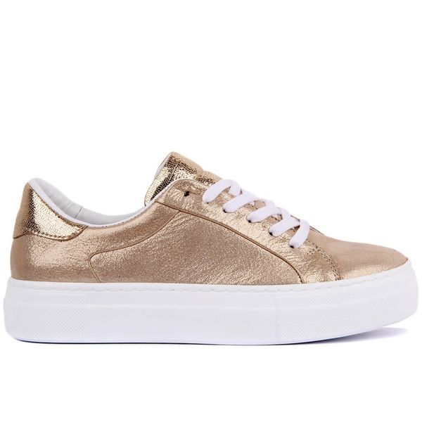 

sail lakers-yellow silvery leather women sneaker, Black