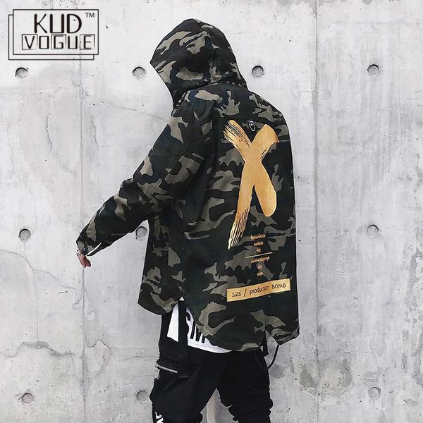 

men's jackets men camouflage jacket x coat hip hop camo sunday us size s-xl windbreaker parka korean army 4829, Black;brown