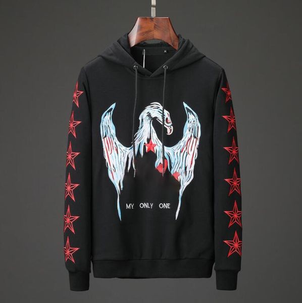

mens autumn and winter brand sweaters fashion luxury warm sweater new selling outdoor sports man hoodies cotton quality casual, Black