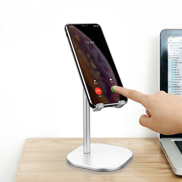 

desktablet holder heighten 168mm aluminum adjustable stand hands mobile phone tablets bracket for ipad air mini iphone11 hot