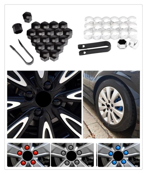 

20pcs car wheel cover screw protector nut dustproof 17 19 21mm for gpix jay groove beat avalanche 34