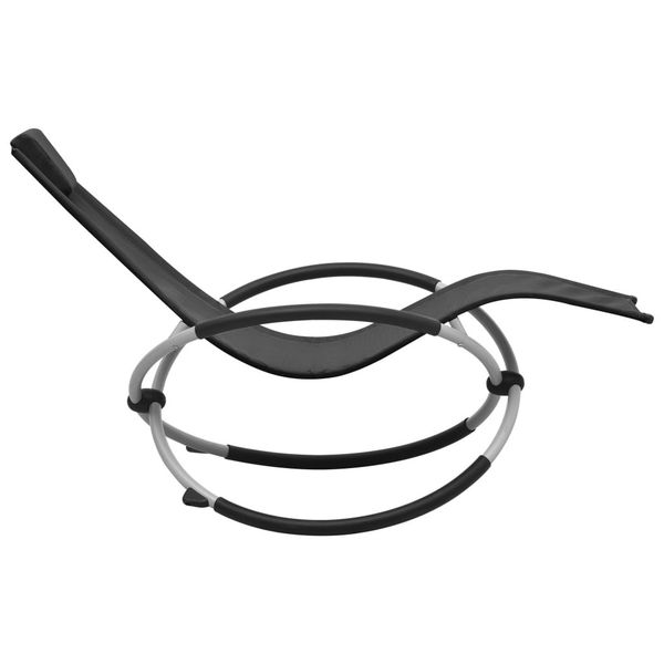 

black steel sun lounger garden sets