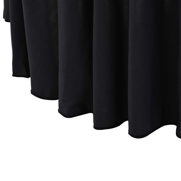 

table cloth with petticoat 2 pcs 180x74cm anthracite wall stickers