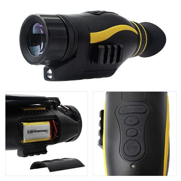 

4x digital night vision monocular multifunctional portable handheld telescope optical device zl01
