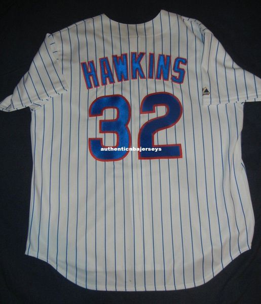 

retro 32# latroy hawkins majestic chicago home jersey xl bryant mens stitched baseball jerseys, Black;blue