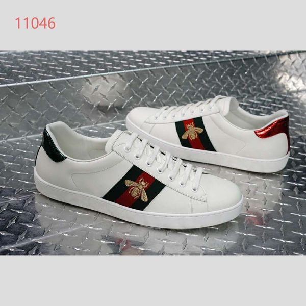 

luxury shoes classic style men flat casual sport shoes genuine leather fashion color matching leisure sneakers 24, Black