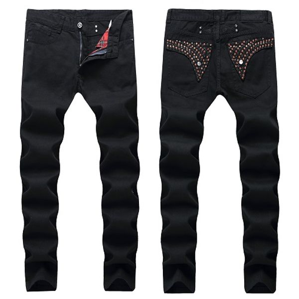 

знаменитые мужские джинсы robin jeans брюки robins diamond jeans для мужчин дизайнерские мужские байкерские брюки ковбойские тонкие джинсовы, Blue