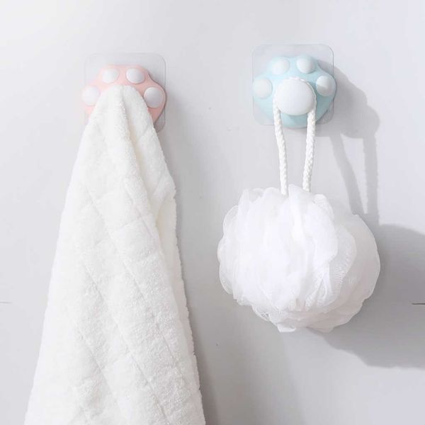 

invincible wall hook hook-towel rack traceless hook set punch kitchen bathroom door wall hangers rack accessories