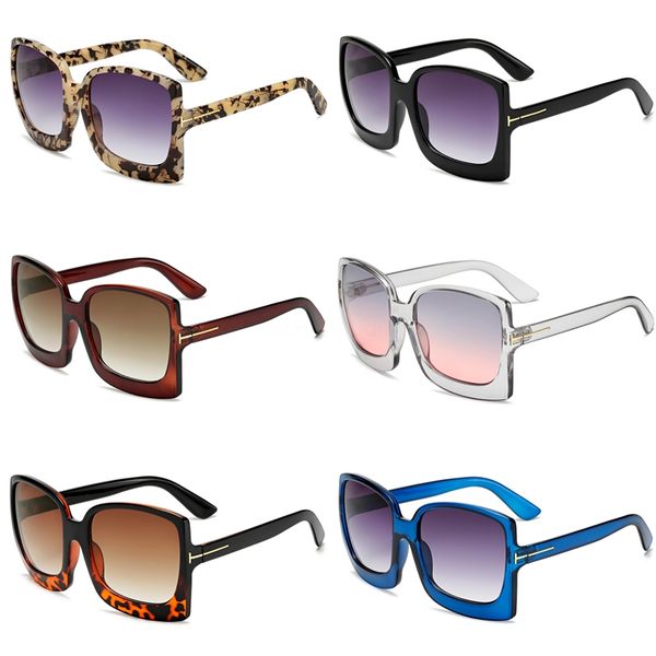 

fashion oversized sunglasses women big frame square flat rivet siamese sun glasses female men vintage mirror shades gradient uv400 #30248, White;black