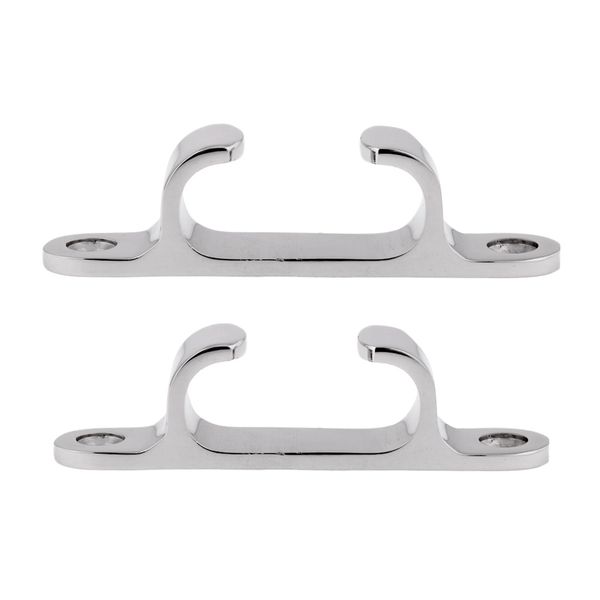 

2pcs прямой лук чок fairlead boat dock cleat line cleat швартовка оборудование