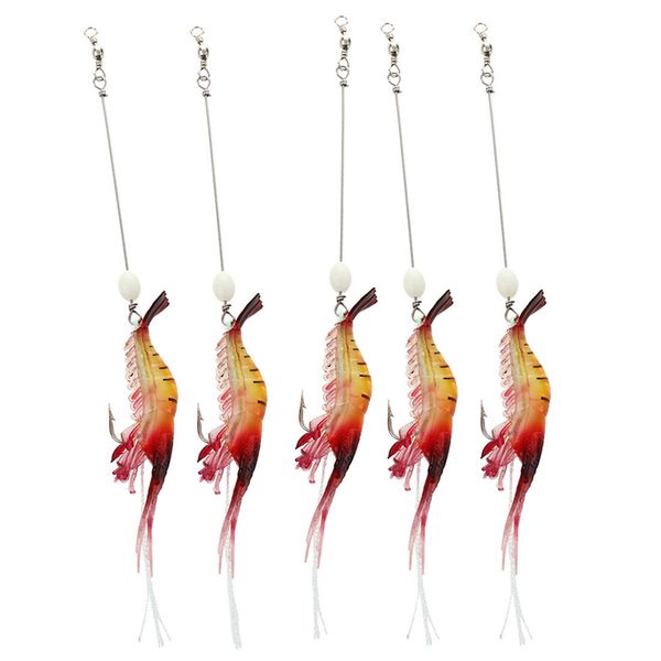 

5pcs fishing lure fishing spoon lures bait bass hook carnivorous salmon trout