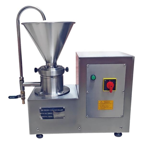 

750w paste butter refining machine vertical colloid mill machine mill soaked almond soybean grind peanuts, sesame, walnuts