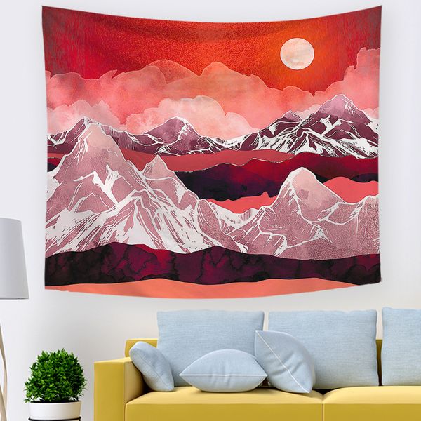 

new sunset landscape tapestry home hanging wall hanging home turtle tapestry background wall hanging cloth