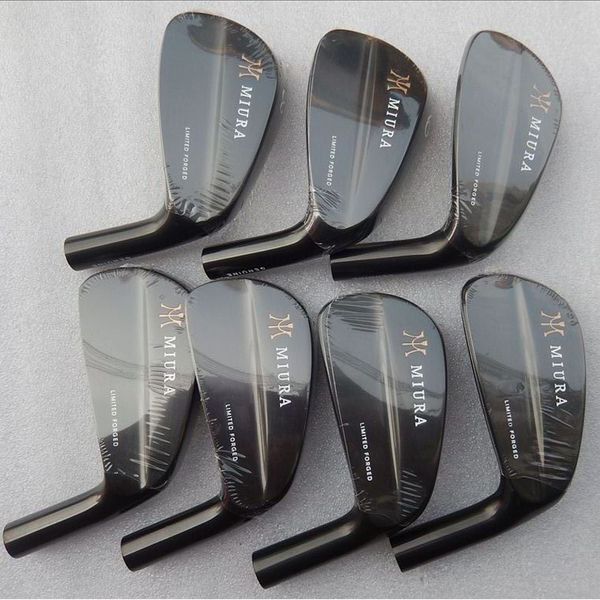 

Miura limited forged iron et head 4 9p 7pc et golf club black iron brand men women only the head without haft grip headcover