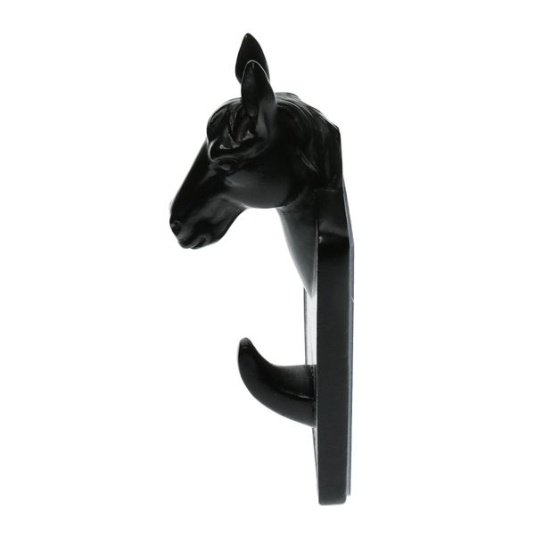 

elegant black 3d home decorative clothes hook animal wall resin hanger