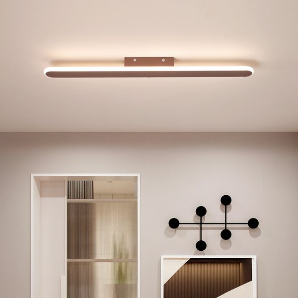 

простой современный светодиодный потолочный светильник кофейный тела люстры светодиодные потолочные лампы гостиная спальня рядом комната све