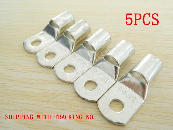

5pcs sc70-8 tinned copper lug battery cable connector terminal 2-0 gauge quick disconnect connector for high power