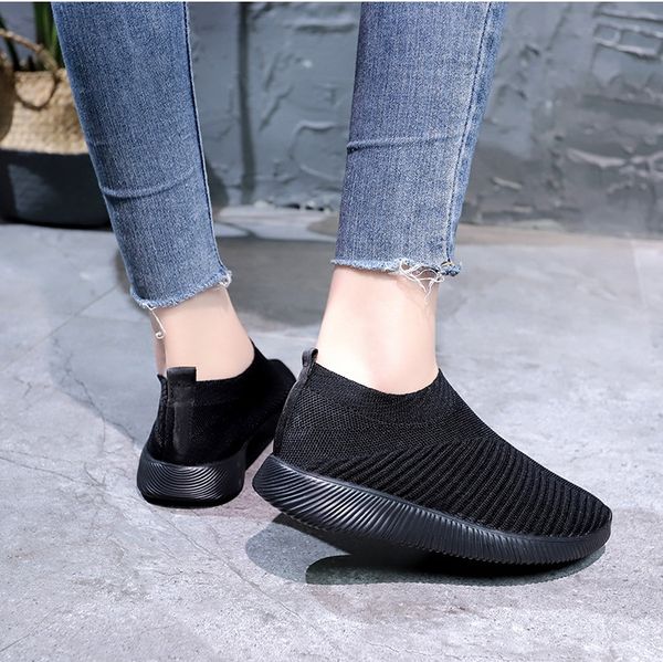 Tasarımcı Örgü Çorap Ayakkabı Paris Eğitmenler Orijinal Lüks Yeni Bayan Sneakers Ucuz Yüksek En Kaliteli Rahat Ayakkabılar 8 Renkler