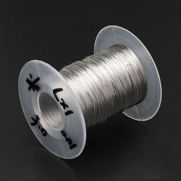 

2019 new 100m 304 stainless steel wire rope soft fishing lifting cable 7*7 clothesline with 30 aluminum ferrules