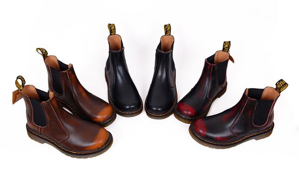 

2019 men's women's boots martens leather winter warm shoes motorcycle mens and womens ankle boot doc martins autumn men oxfords sh