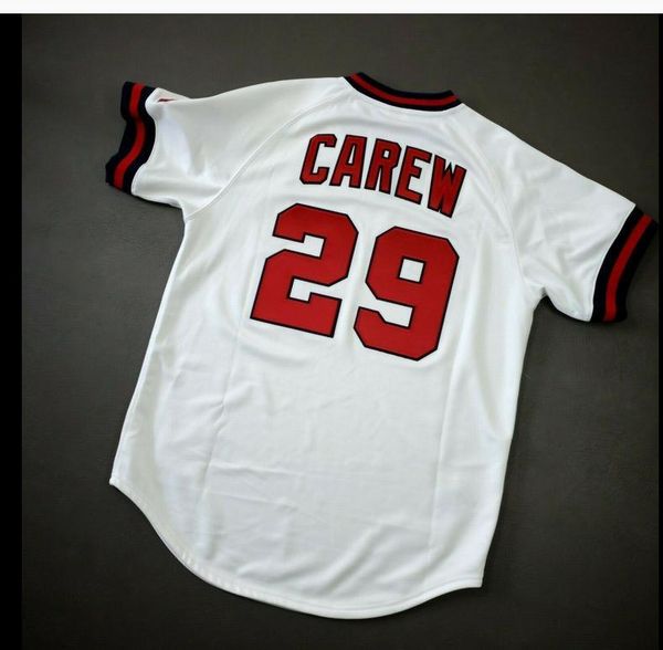

custom men youth women vintage rod carew mitchell & ness 1982 baseball jersey size s-4xl or custom any name or number baseball jersey, Black