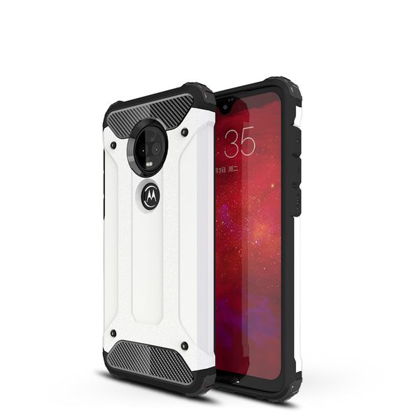 

Rugged Armor Hard PC ТПУ Противоударный чехол для Moto P40 P30 Z4 Одна версия Power G7 G5S G6 G5 E5 Plus Play