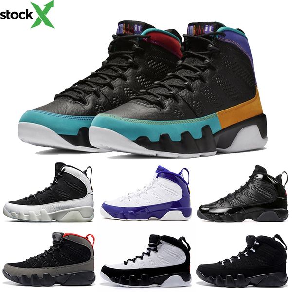 

dream it do it 9 9s basketball shoes for men unc bred og space jam the spirit anthracite release mens designer shoes spo, Black
