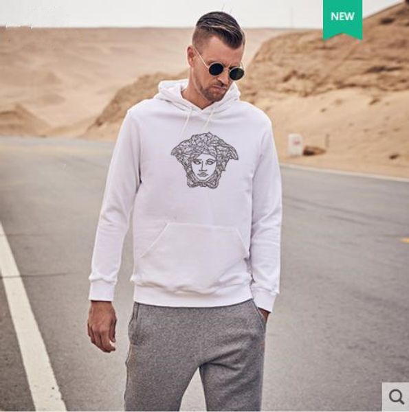 

autumn hoodies hip hop black white nasa long sleeve hooded hoody mens hoodies sweatshirts plus size s-5xl c6 versace