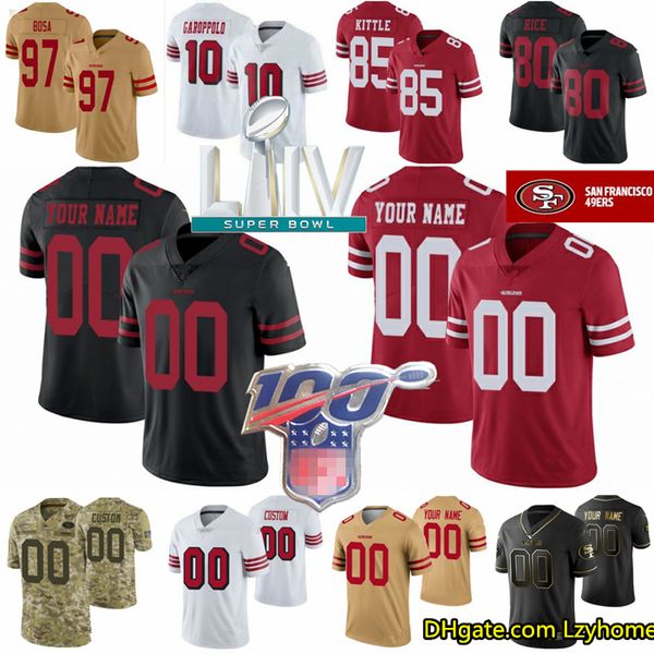 black women's 49er jersey