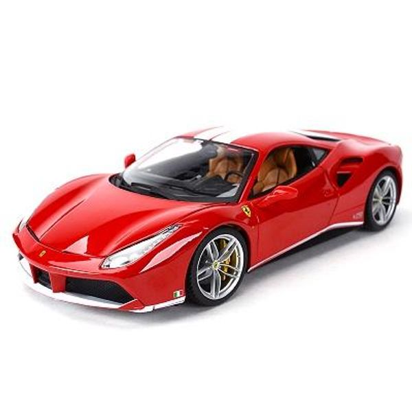 

bburago 1:18 488 gtb 70th anniversary collection спортивный автомобиль статическое моделирование литья под давлением модель сплава автомобил